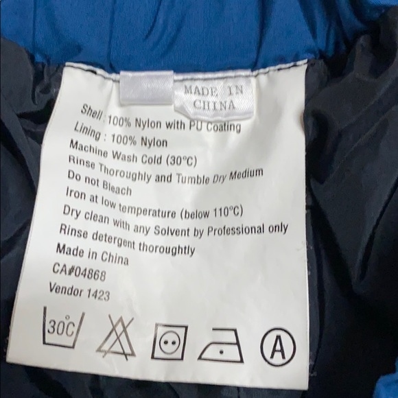 Mountain Equipment Co-op full zip windbreaker pant - Picture 6 of 15